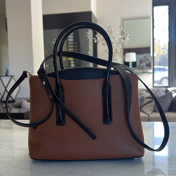 Kate Spade New Yorkk Margaux Haircalf Medium Satchel EUC - Picture 3 of 13